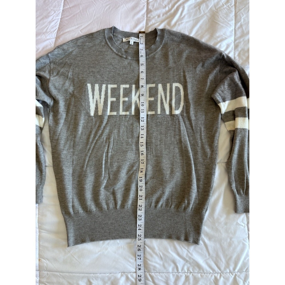 Workshop Republic Clothing "Weekend" Gray Size Small Soft Stretchy Lightweight - Picture 2 of 7